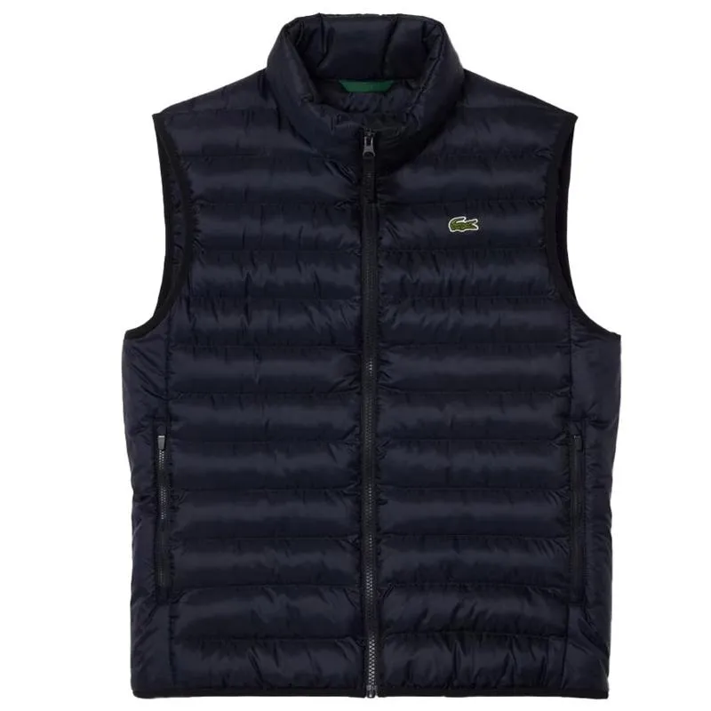 Colete Puffer Lacoste Azul Marinho