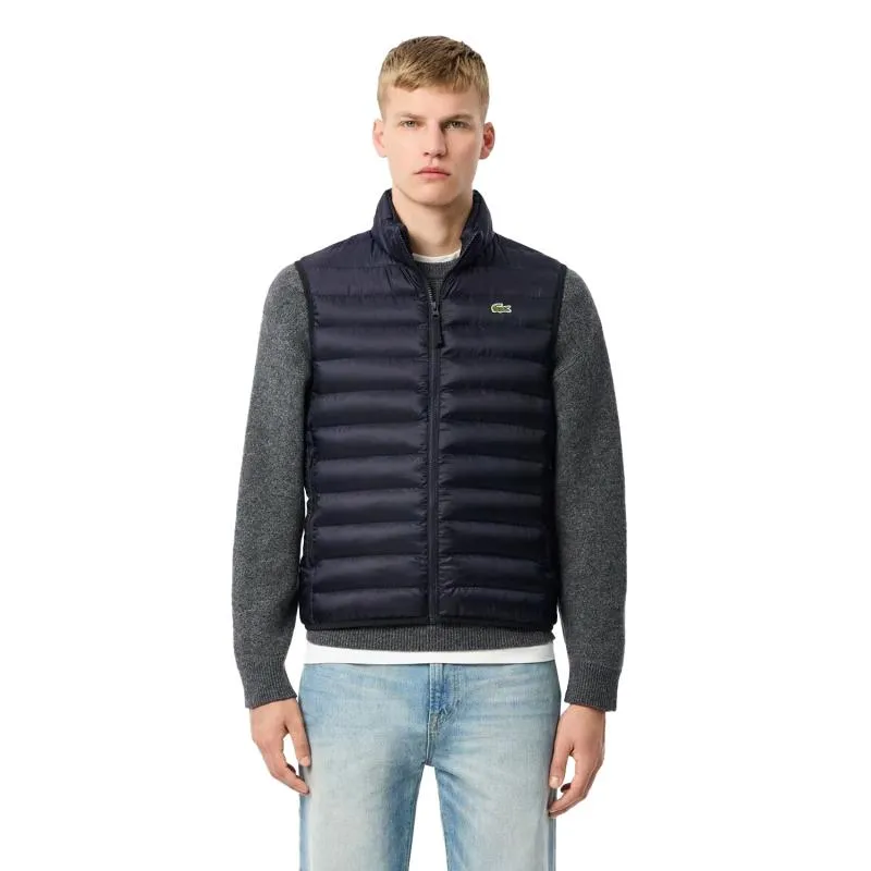 Colete Puffer Lacoste Azul Marinho