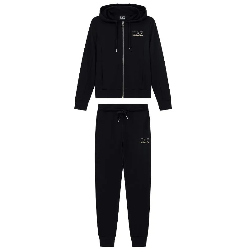 Chandal Armani EA7 Negro Mujer