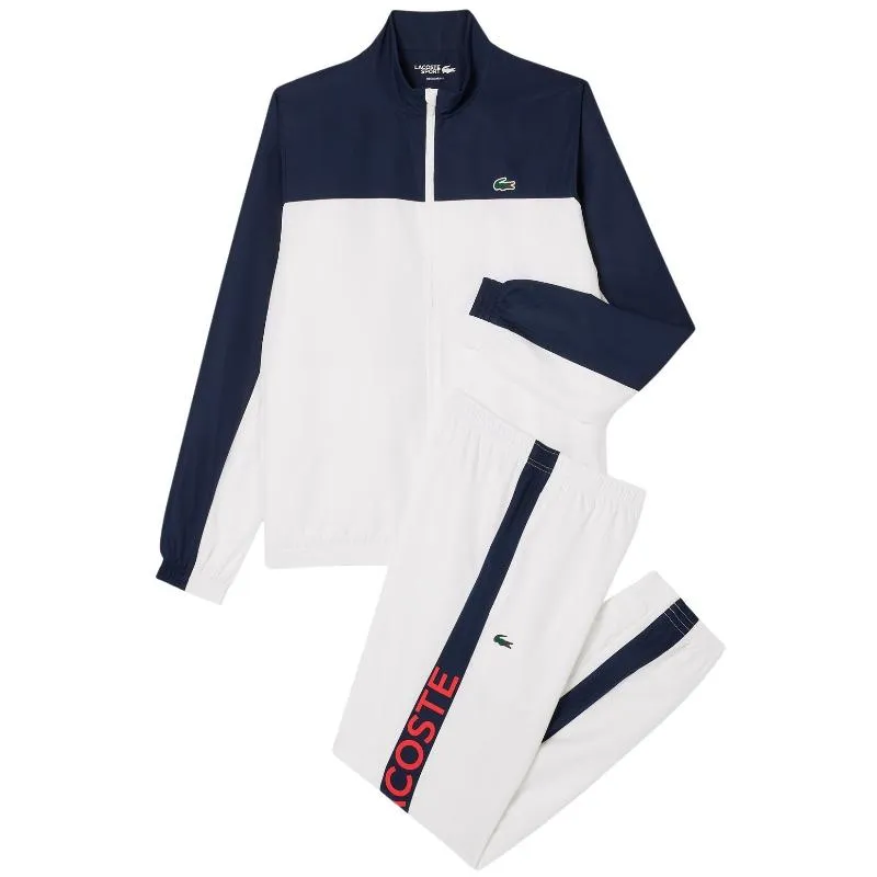 Chandal Lacoste Sport Blanco Azul Marinho