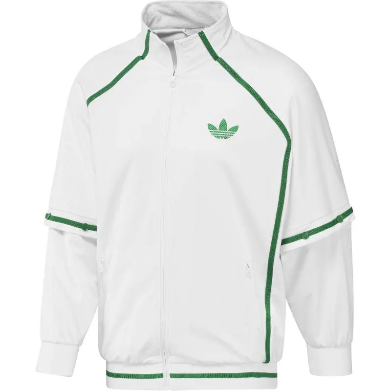 Jaqueta de Tênis Adidas Originals Branco-Verde