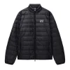 Chaqueta Armani EA7 Core Identity Negro Blanco