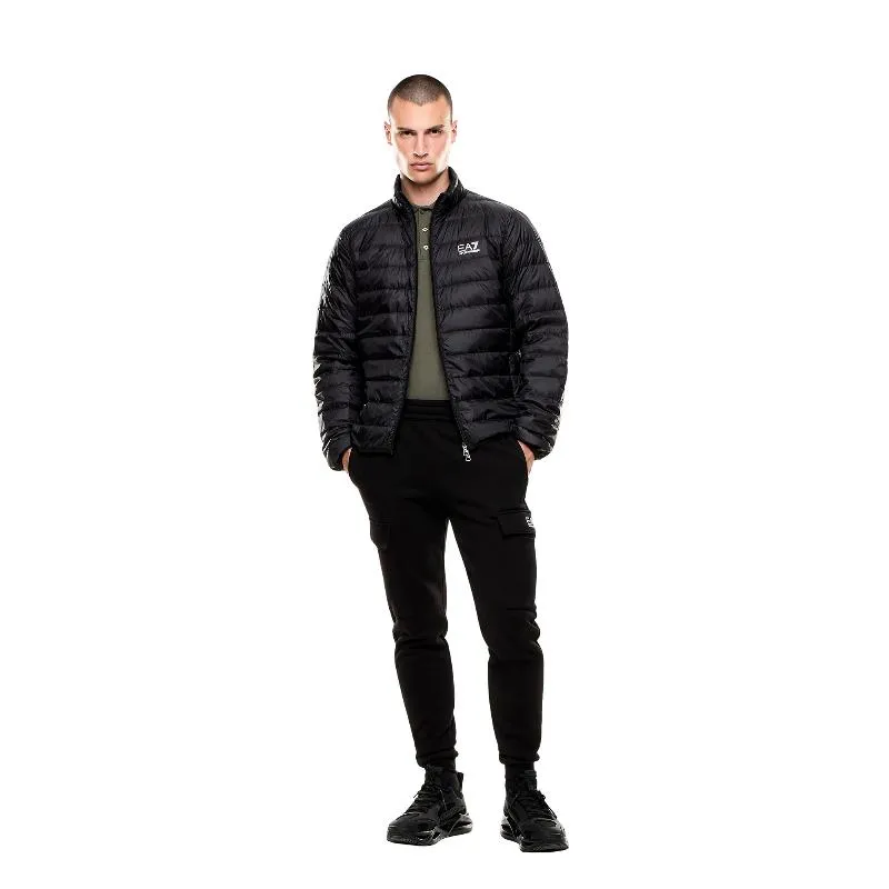 Chaqueta Armani EA7 Core Identity Negro Blanco