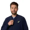 Jaqueta Asics Match Azul Escuro da Meia-Noite