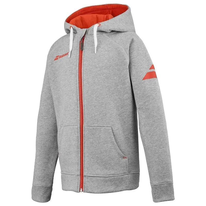 Chaqueta Babolat Exercício Gris Jaspeado Junior