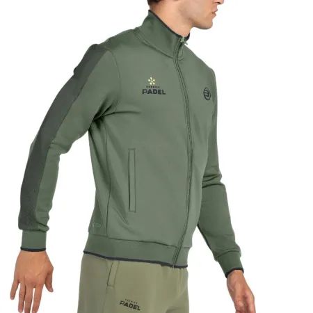 Chaqueta Bullpadel Premier Padel Pindaro Kaki