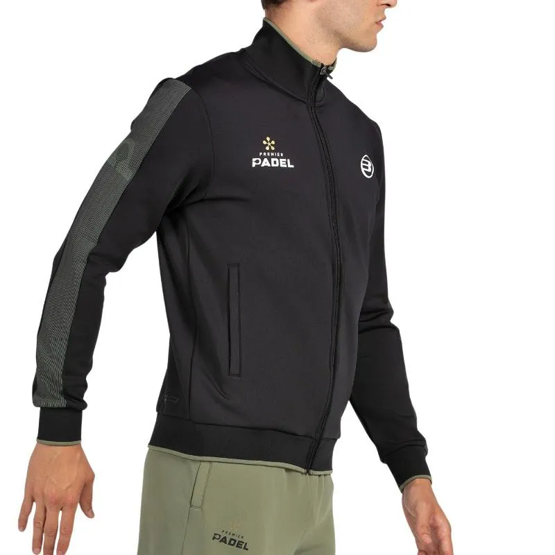 Chaqueta Bullpadel Premier Padel Pindaro Negro