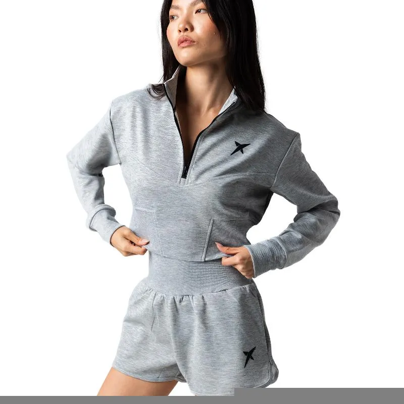 Drop Shot Flight Jacket Grey Women