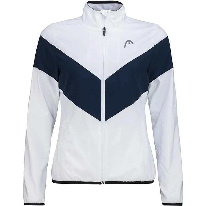 Jaqueta Feminina Head Club 22 Branco Azul Marinho