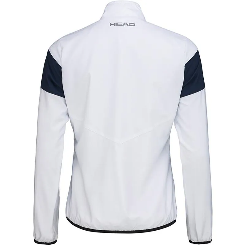 Jaqueta Feminina Head Club 22 Branco Azul Marinho