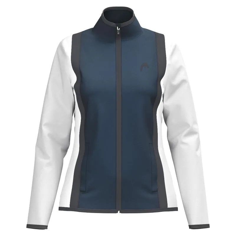 Head Club 25 Azul Marinho Branco Jaqueta Feminina
