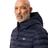 Jaqueta Puffer Lacoste Azul Marinho