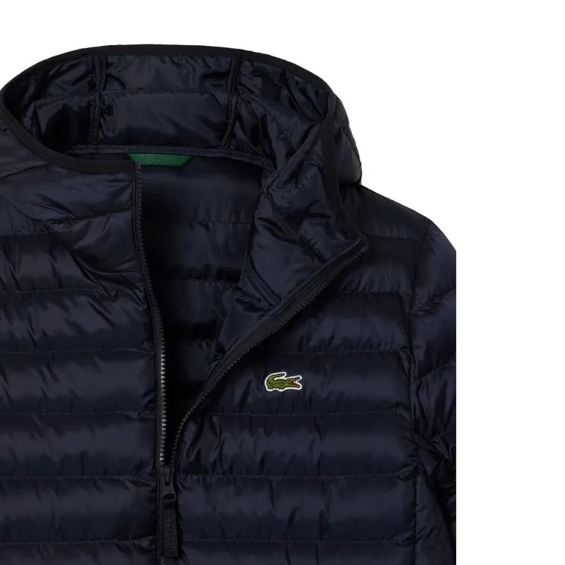 Jaqueta Puffer Lacoste Azul Marinho