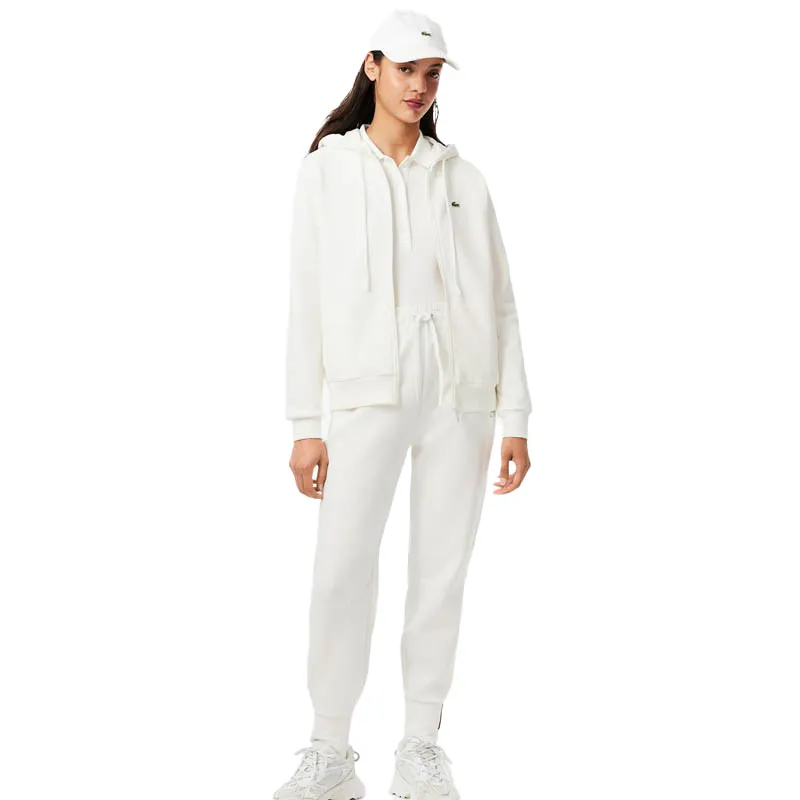 Jaqueta Lacoste Sport Cotton Branca para Mulheres