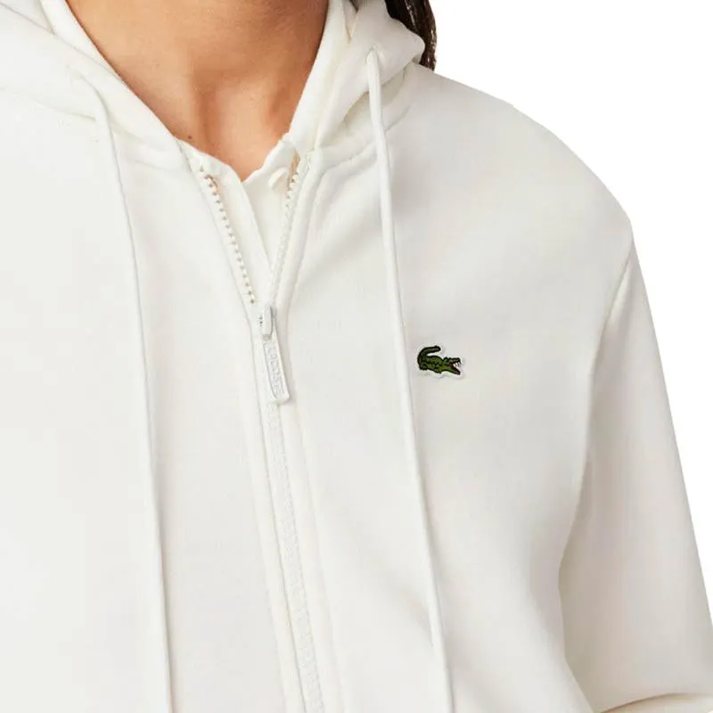 Jaqueta Lacoste Sport Cotton Branca para Mulheres