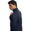 Jaqueta Azul-Marinho Branca da Equipe Nox