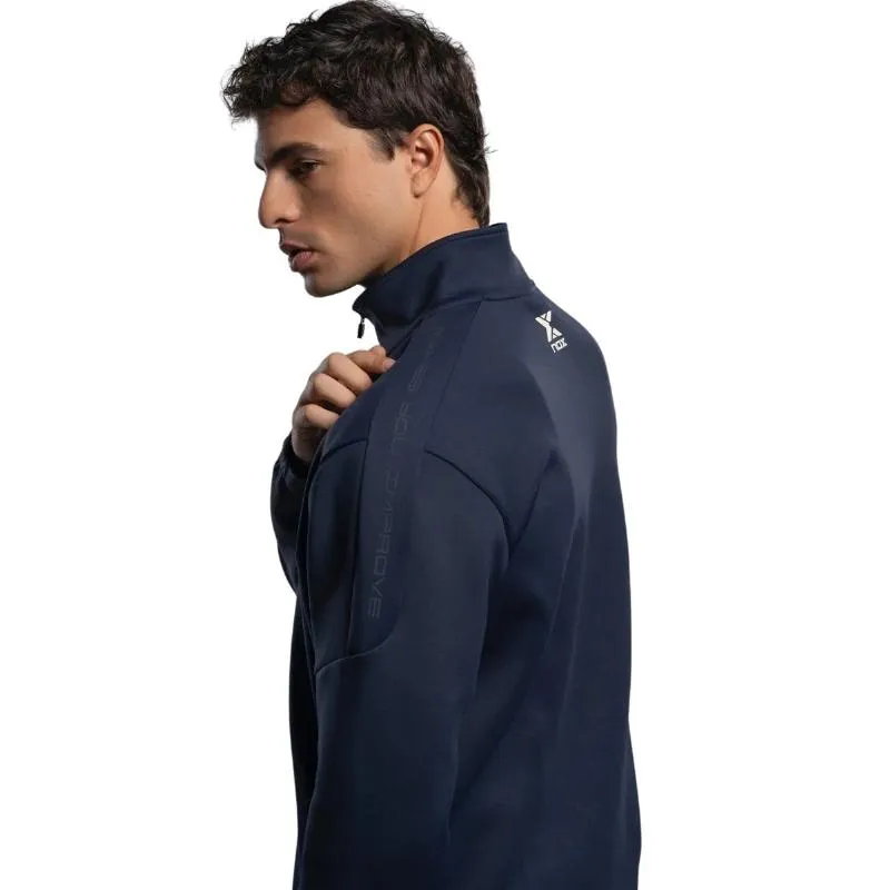 Jaqueta Azul-Marinho Branca da Equipe Nox
