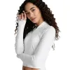 Jaqueta branca Wilson All Day Full Zip Feminina