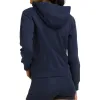 Jaqueta feminina Wilson Team Team Zip, azul marinho