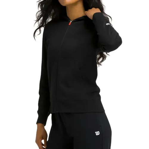 Chaqueta Wilson Team Zip Negro Mujer
