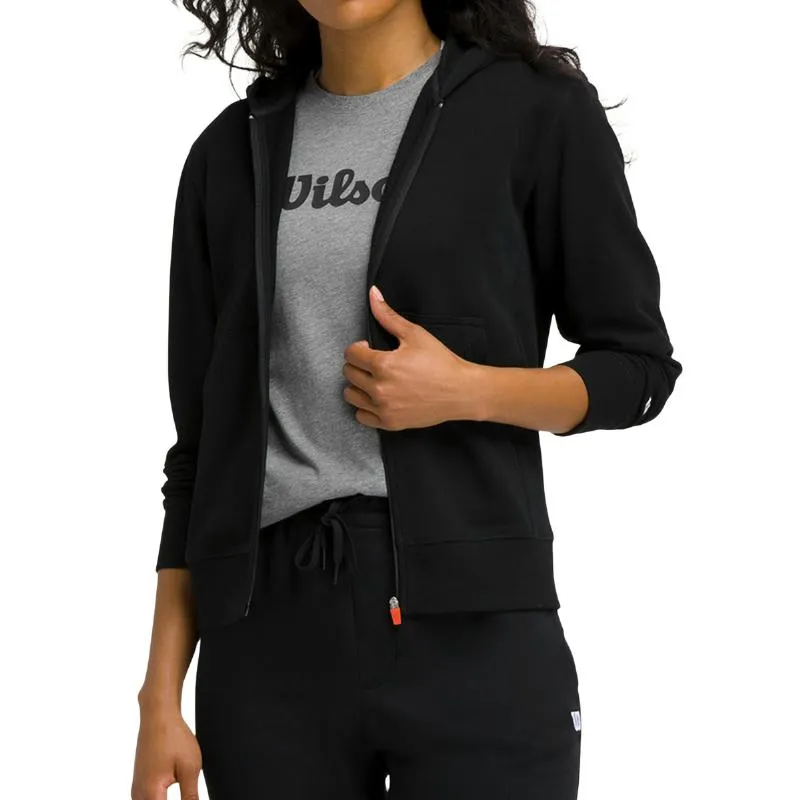 Jaqueta Wilson Team Zip Feminino Preto