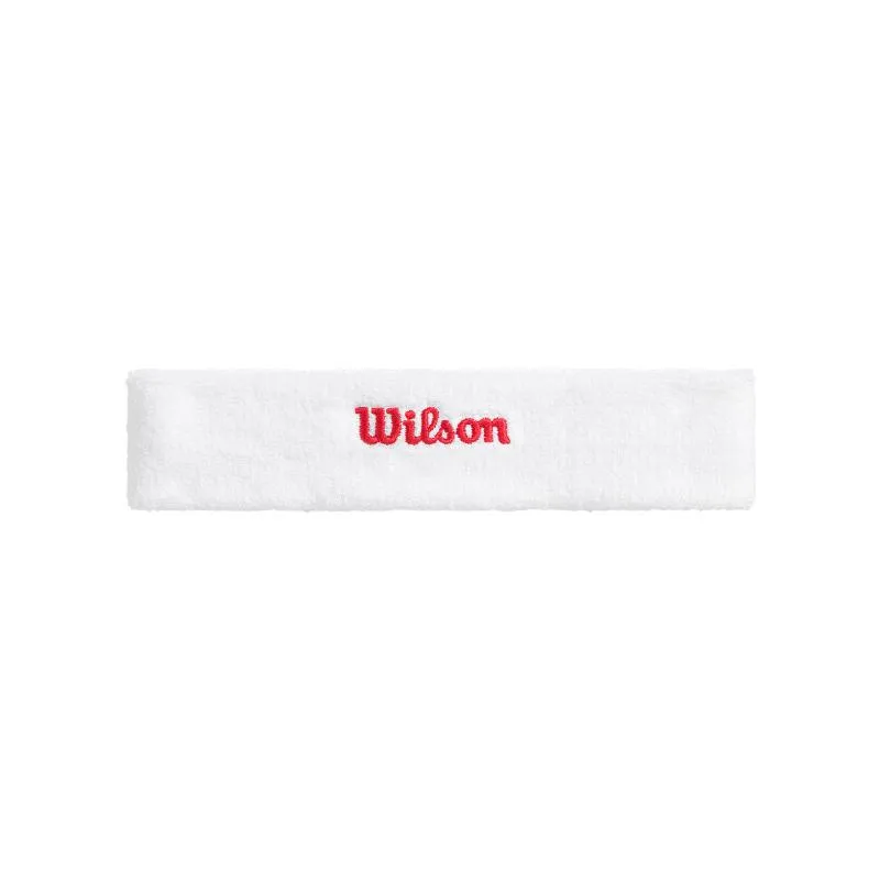 Cinta Wilson Blanco Rojo