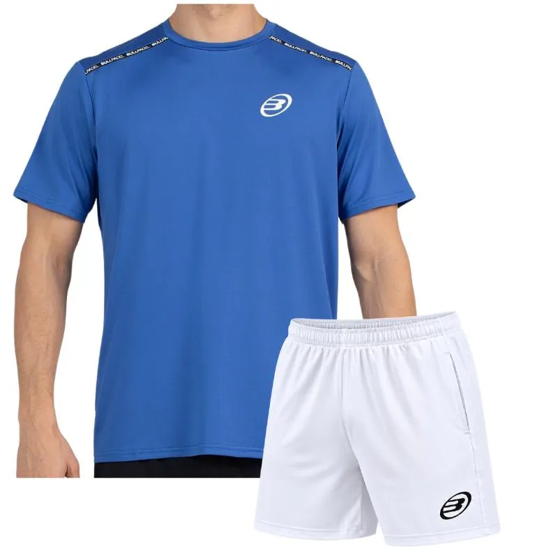 Conjunto Bullpadel Adventure Performance 26I Azul Branco