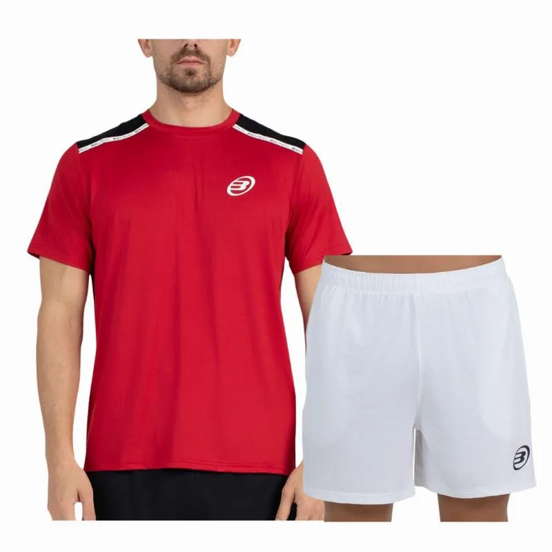 Conjunto Bullpadel Adventure Performance Cereza Blanco