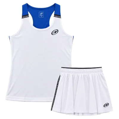 Conjunto Bullpadel Journey W Court Blanco
