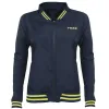 Blusão Corta-vento Feminino Nox Pro Lime Blue