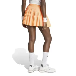 Falda Adidas Club Pleat Mandarina