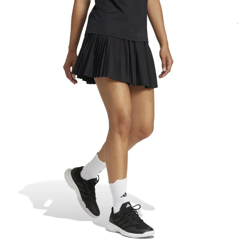 Adidas Club Pleat Black Skirt