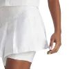 Saia Adidas Plissada Aeroready Pro Preto Branco