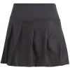 Saia Adidas Plissada Aeroready Pro Black Lime