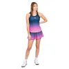 Bidi Badu Colortwist Estampado Rosa Escuro Saia Azul Escuro