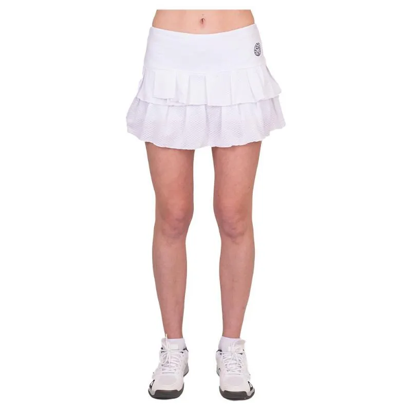 Badu Crew Saia Bidi Plissada Branco