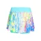 Falda Bidi Badu Melbourne Printed Wavy Aqua Mix Junior