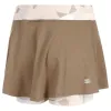 Falda Bidi Badu Paris Estampado Ondulado Marron Bege