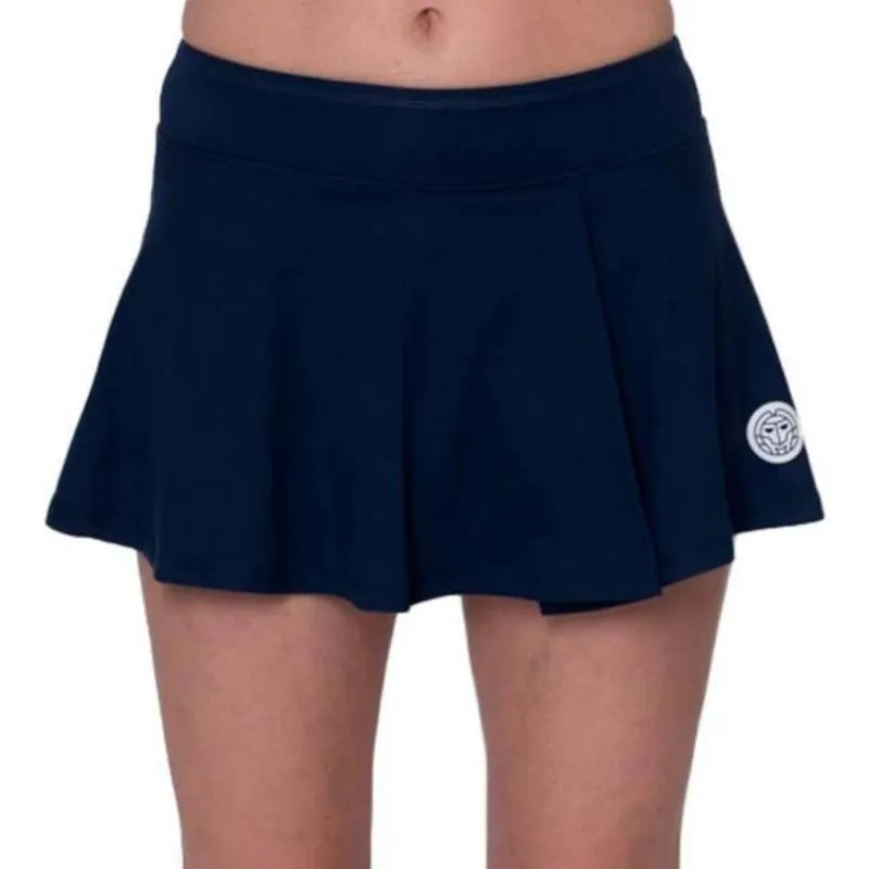 Falda Bidi Badu Spectrum Impresso Ondulado Azul Oscuro Aqua