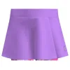 Falda Bidi Badu Estampa Estampada Lila Rosa Ondulada