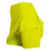 Falda Black Crown Naxos Amarillo Fluor