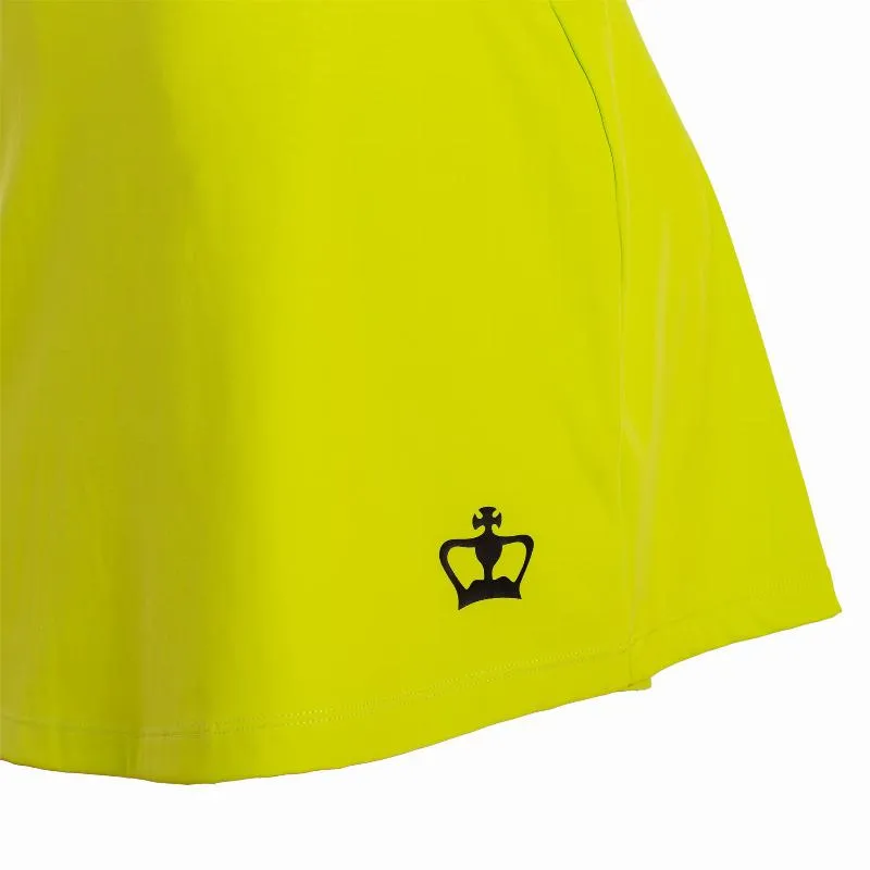 Falda Black Crown Naxos Amarillo Fluor