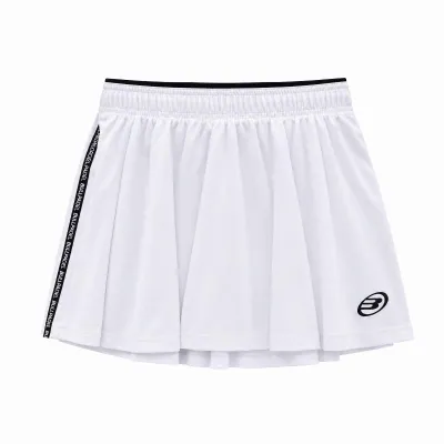 Falda Bullpadel Court Blanco