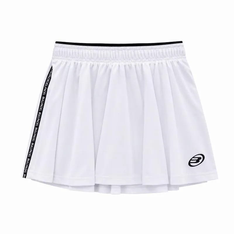 Falda Bullpadel Court Blanco