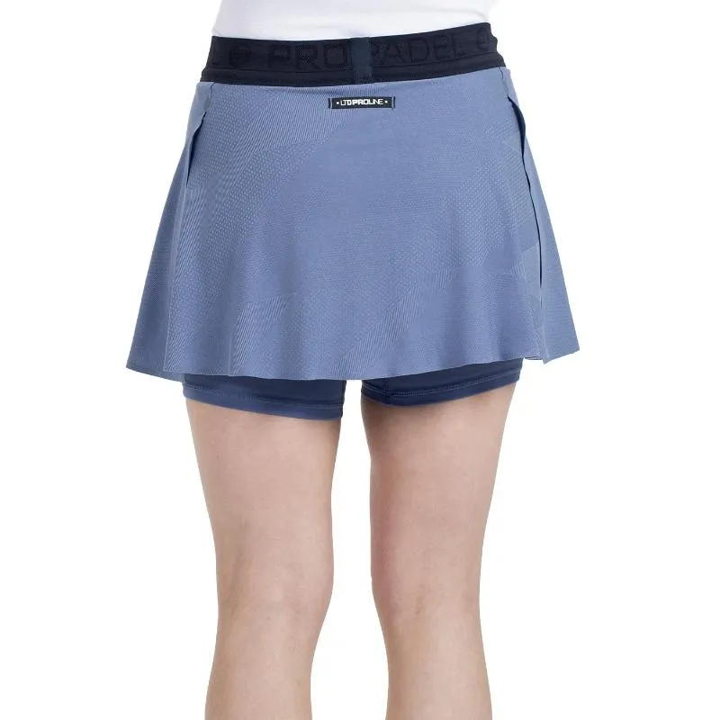 Falda Bullpadel Perala Azul Atomico Vigore