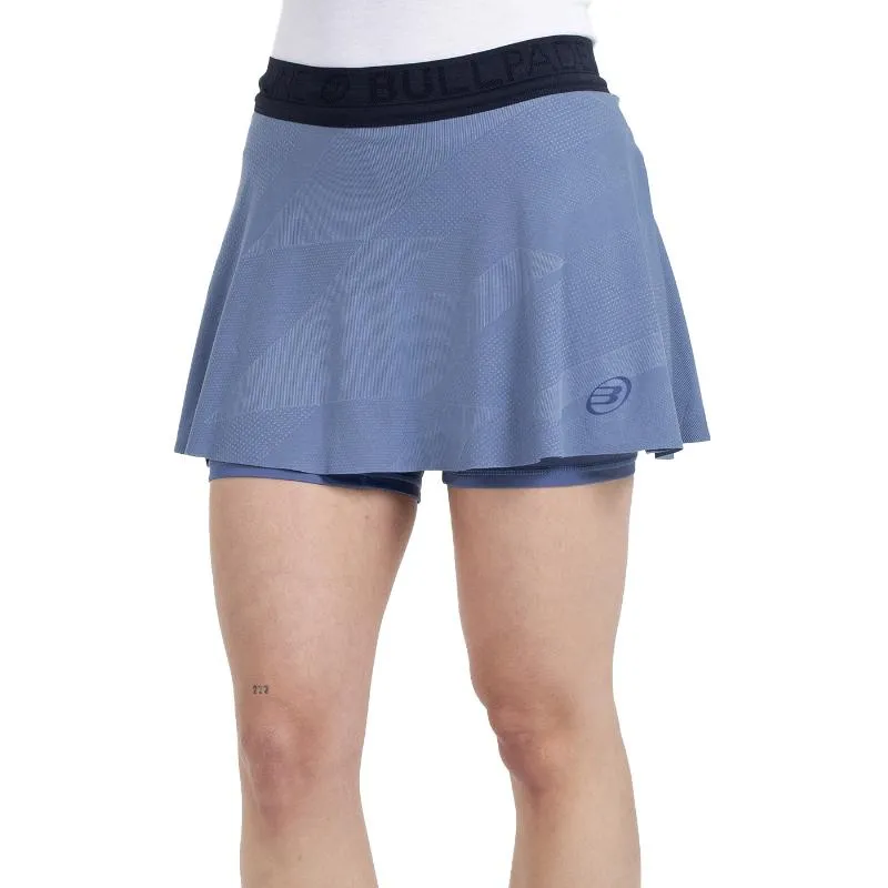 Falda Bullpadel Perala Azul Atomico Vigore