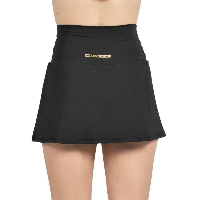 Falda Bullpadel Premier Padel Pasau Negro