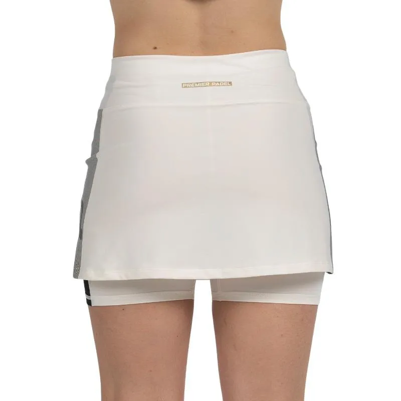 Falda Bullpadel Premier Padel Portoa Crudo
