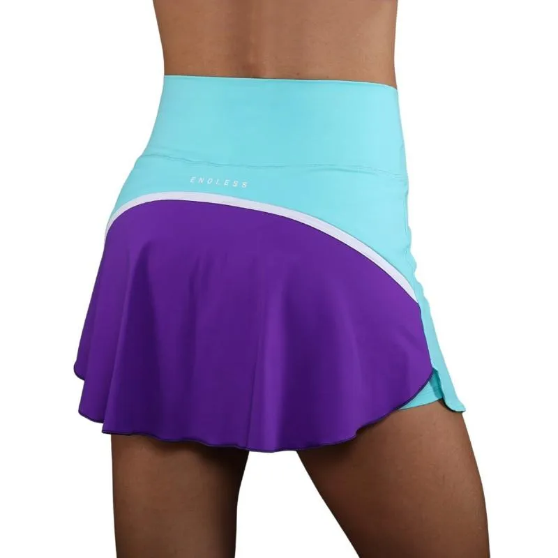 Falda Endless Bloom Aqua