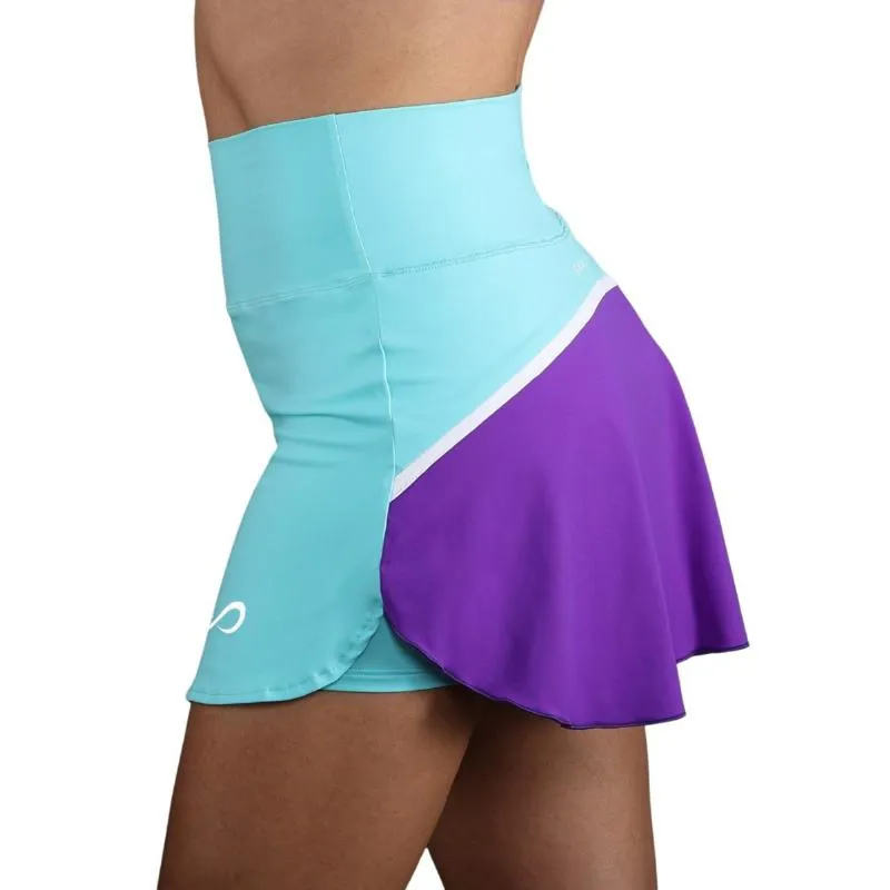 Falda Endless Bloom Aqua